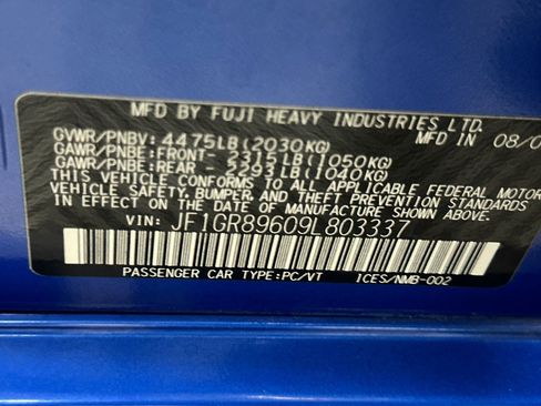 Used 2009 Subaru Impreza WRX STI image 50