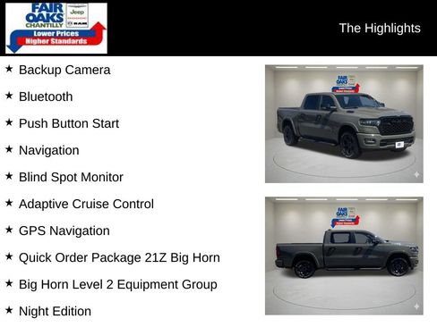 Used 2026 RAM 1500 Big Horn AWD/4WD image 2