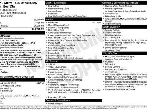 Used 2020 GMC Sierra 1500 Denali AWD/4WD image 7