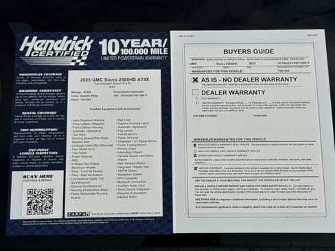 Used 2025 GMC Sierra 2500 AT4X AWD/4WD image 38