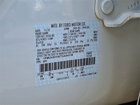 New 2026 Ford Explorer Platinum w/ LUX Leather Package image 19