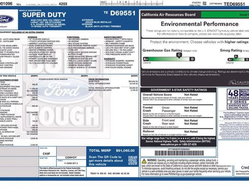 New 2026 Ford F250 Lariat w/ Lariat Ultimate Package AWD/4WD image 53