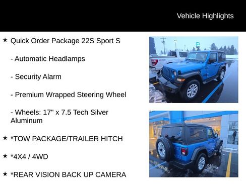 Used 2023 Jeep Wrangler Sport S image 8