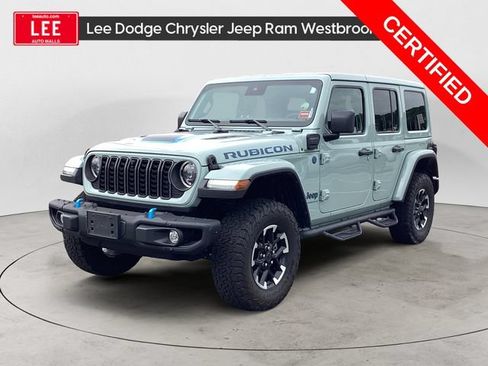 Used 2024 Jeep Wrangler Unlimited Rubicon 4xe AWD/4WD image 1
