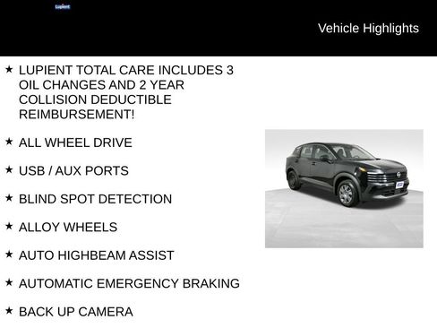 Used 2025 Nissan Kicks S AWD/4WD image 7
