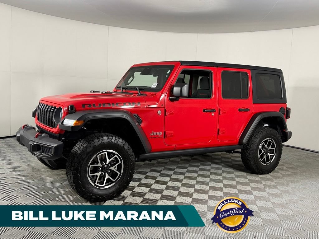 Used 2025 Jeep Wrangler Unlimited Rubicon w/ Convenience Group AWD/4WD image 1