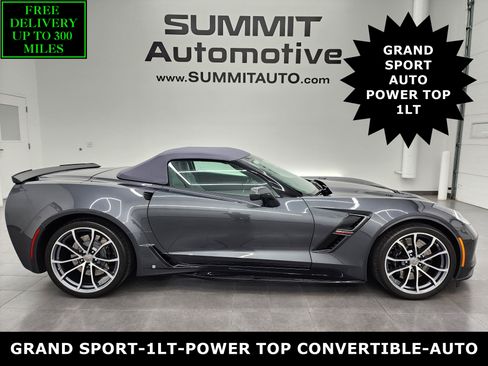 Used 2017 Chevrolet Corvette Grand Sport w/ Battery Protection Package RWD image 1