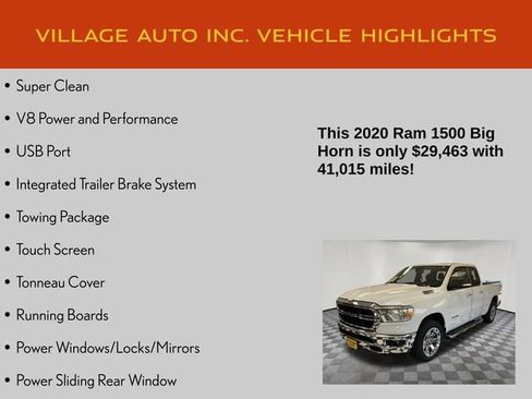 Used 2020 RAM 1500 Big Horn AWD/4WD image 7