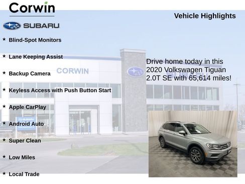Used 2020 Volkswagen Tiguan SE image 6