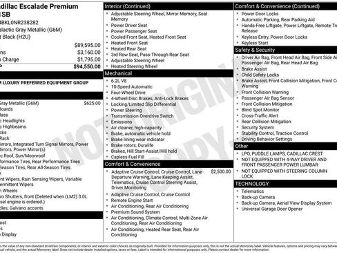 Used 2022 Cadillac Escalade Premium Luxury image 9