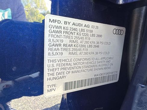 Used 2025 Audi Q3 2.0T Premium w/ Convenience Package AWD/4WD image 25
