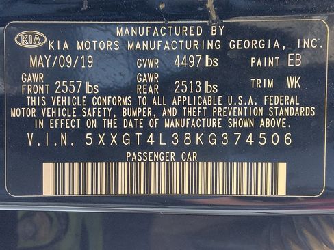 Used 2019 Kia Optima LX w/ LX 17" Wheel Package FWD image 33