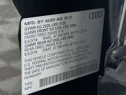 Certified 2024 Audi Q3 2.0T Premium w/ Convenience Package AWD/4WD image 30