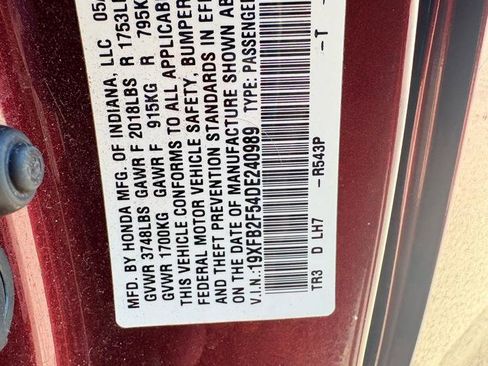 Used 2013 Honda Civic LX image 14