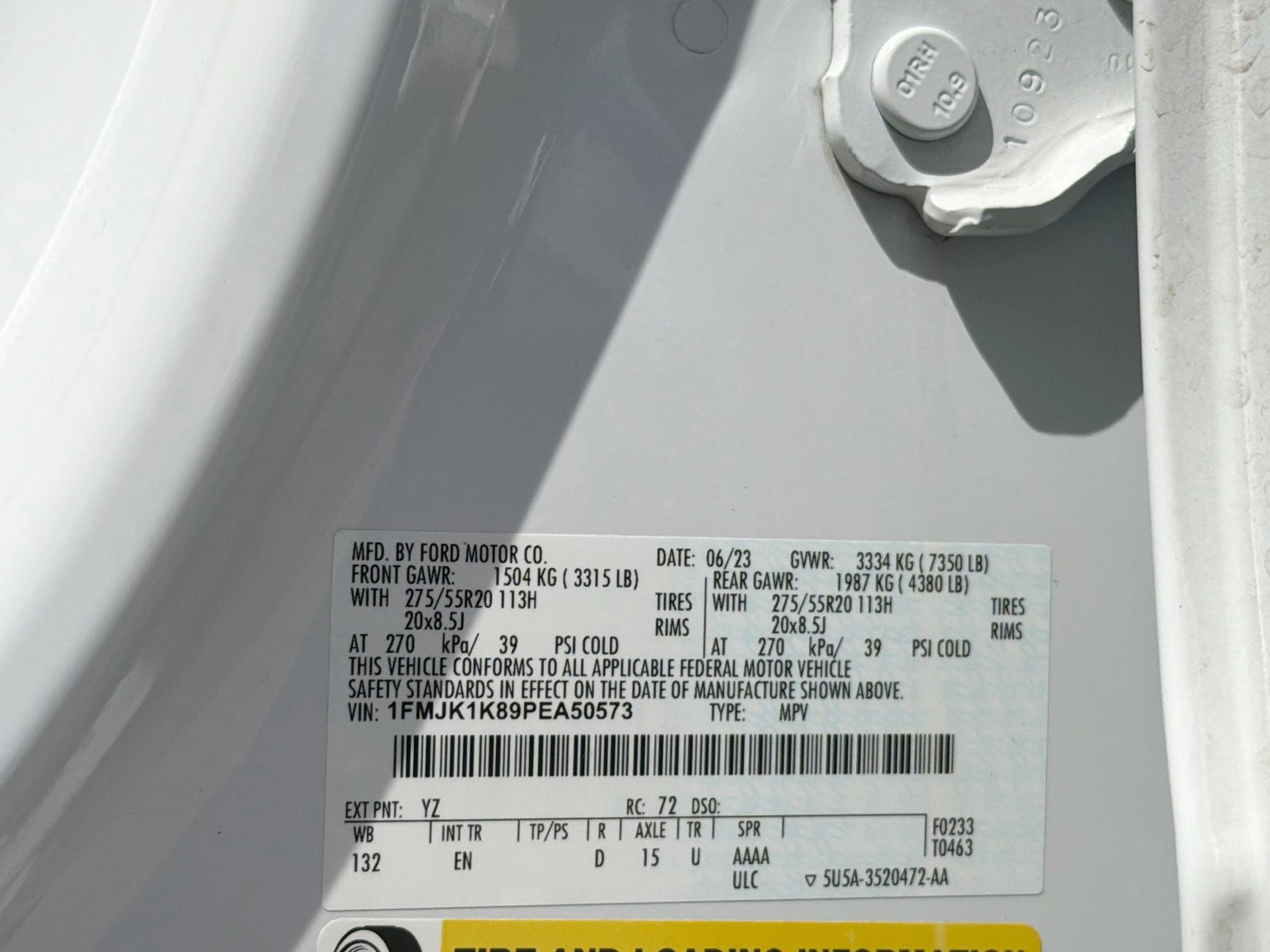 Used 2023 Ford Expedition Max Limited RWD image 38