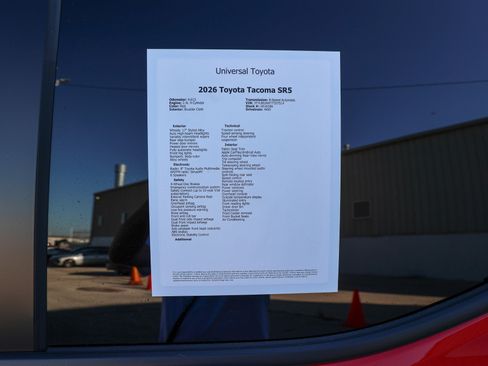 Certified 2026 Toyota Tacoma SR5 AWD/4WD image 48