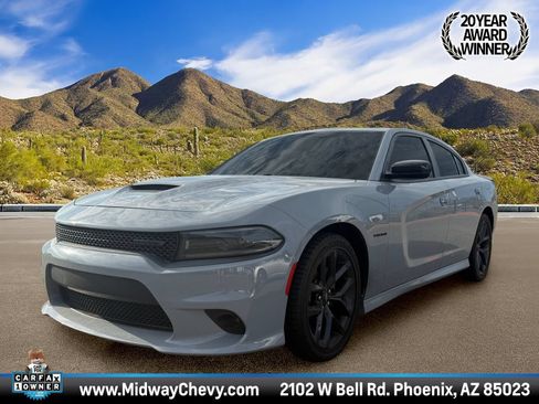 Used 2022 Dodge Charger R/T w/ Blacktop Package RWD image 1