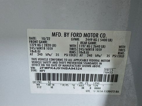 Used 2022 Ford Edge SEL image 12