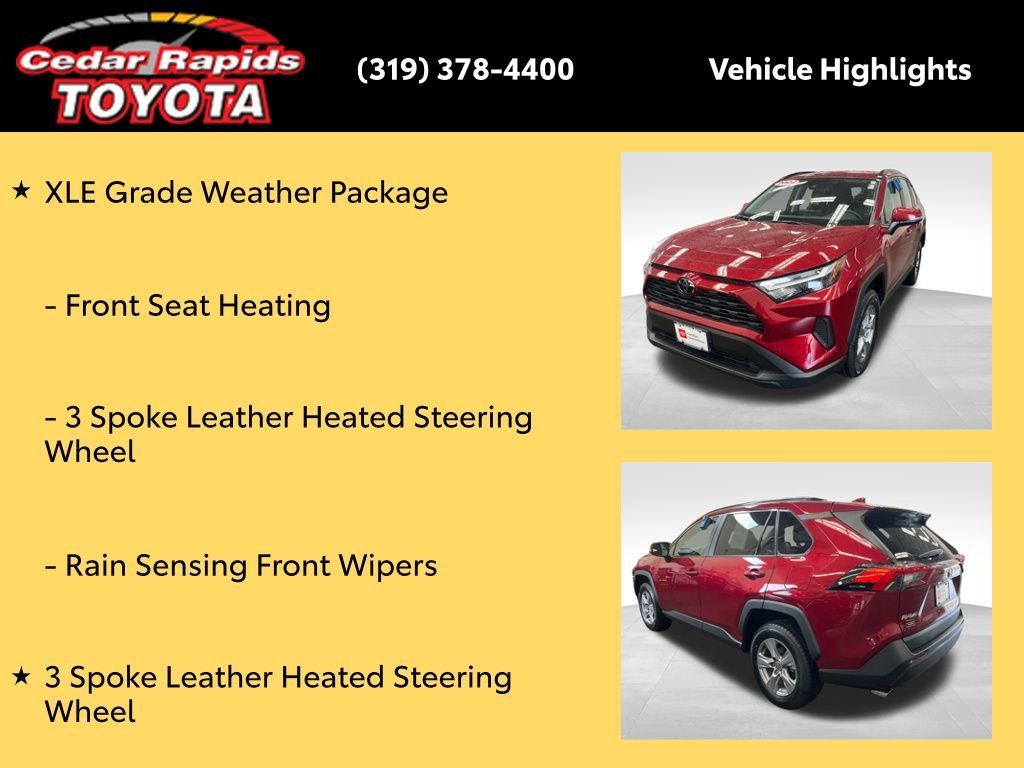 Certified 2022 Toyota RAV4 XLE w/ XLE Grade Weather Package AWD/4WD image 26