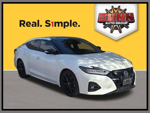 Used 2021 Nissan Maxima SR w/ Sport Mat Group FWD image 1