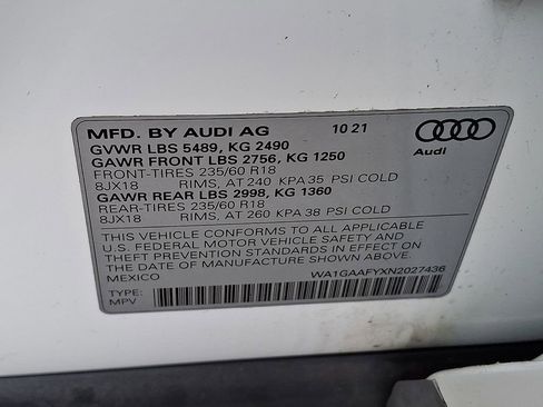 Used 2022 Audi Q5 2.0T Premium w/ Convenience Package AWD/4WD image 26