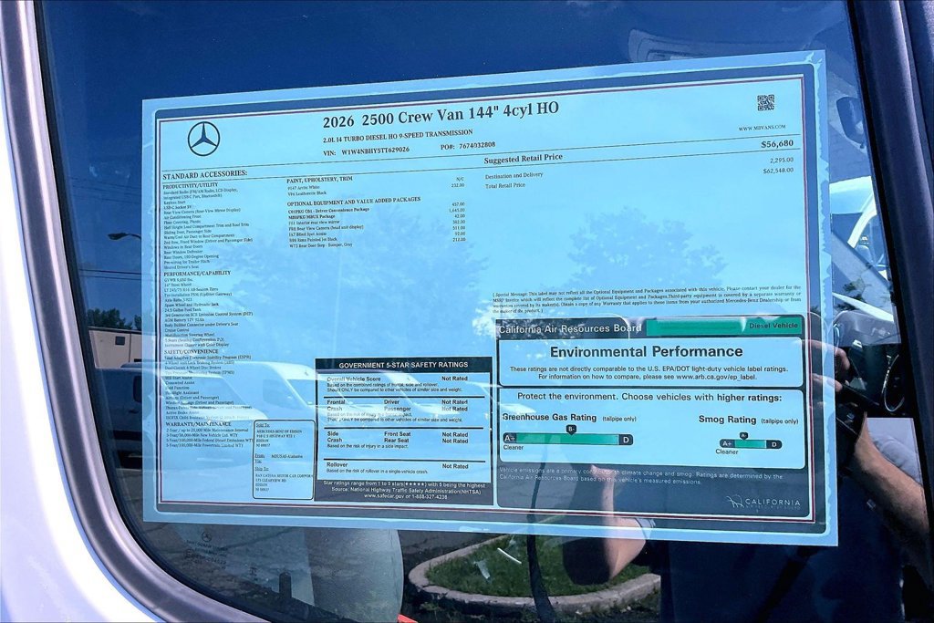 New 2026 Mercedes-Benz Sprinter 2500 image 13