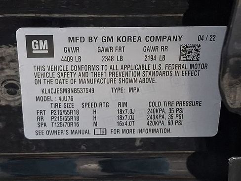 Used 2022 Buick Encore Preferred w/ Safety Package II AWD/4WD image 27