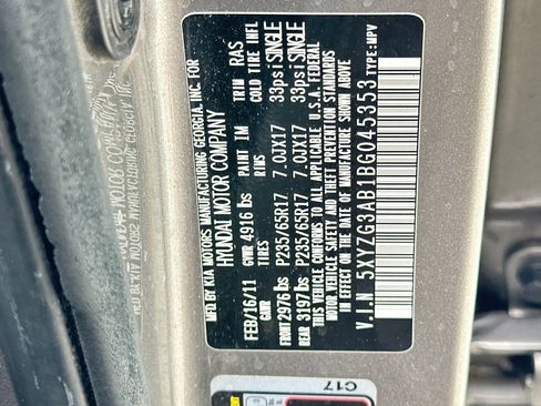 Used 2011 Hyundai Santa Fe GLS FWD image 20