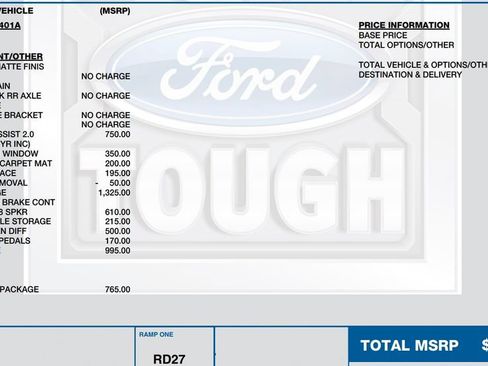 Used 2023 Ford F150 Tremor w/ Trailer Tow Package AWD/4WD image 17