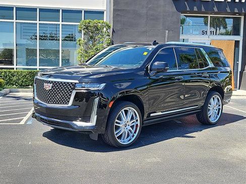 Used 2021 Cadillac Escalade Premium Luxury w/ Driver Assist Tech Package image 1