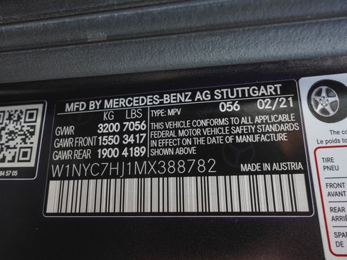 Used 2021 Mercedes-Benz G 63 AMG 4MATIC image 16