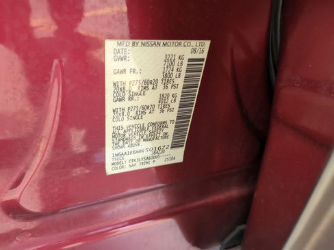 Used 2017 Nissan Titan Platinum Reserve RWD image 35