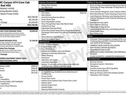 Used 2025 GMC Canyon AT4 w/ Technology Plus Package image 20