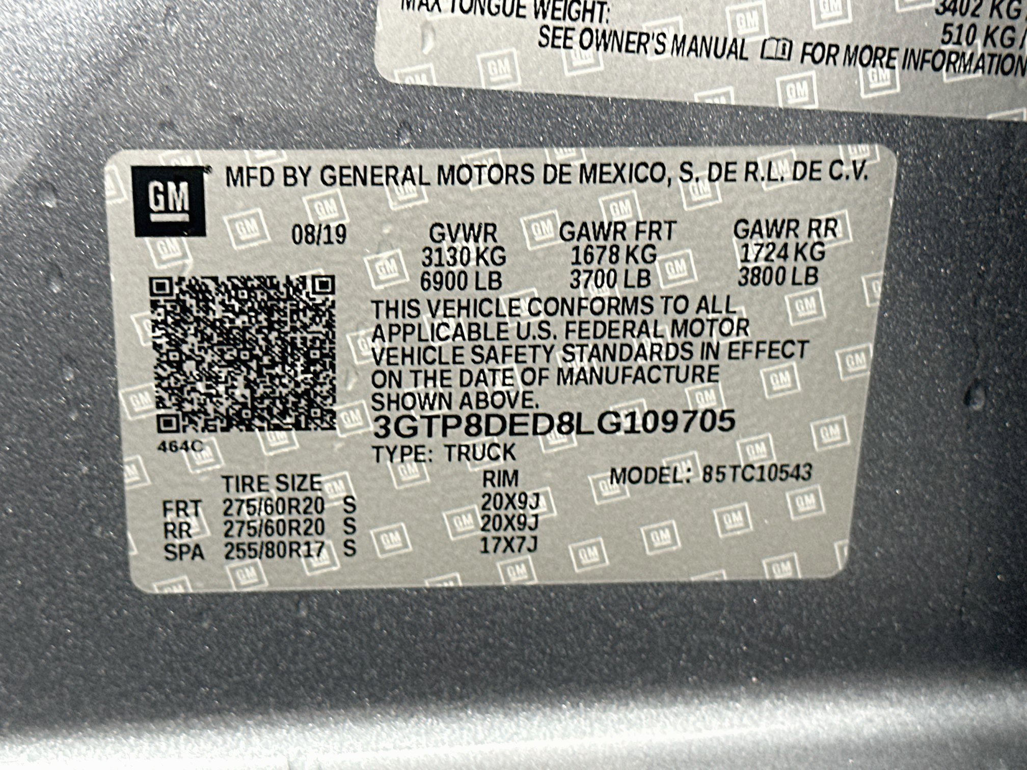 Used 2020 GMC Sierra 1500 SLT w/ SLT Premium Plus Package RWD image 12