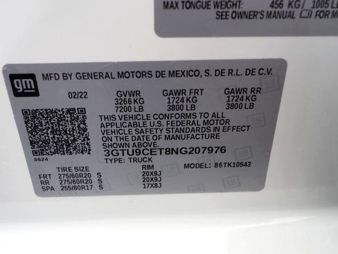 Used 2022 GMC Sierra 1500 Elevation w/ Driver Alert Package I AWD/4WD image 29