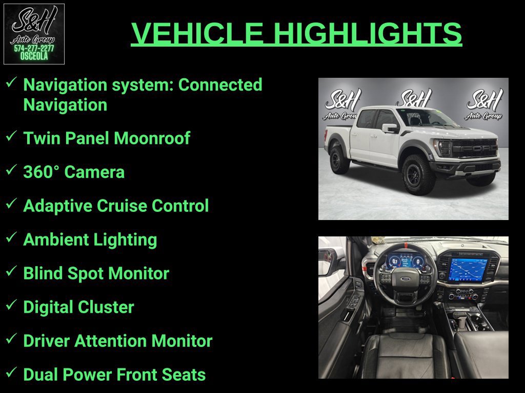 Used 2023 Ford F150 Raptor w/ Raptor Carbon Fiber Package AWD/4WD image 3