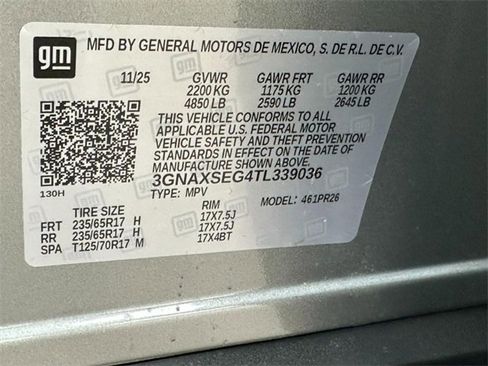 New 2026 Chevrolet Equinox ACTIV w/ LPO, Floor Liner Package image 15