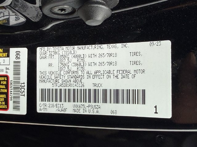 Used 2024 Toyota Tundra SR5 w/ SR5 Premium Package AWD/4WD image 34