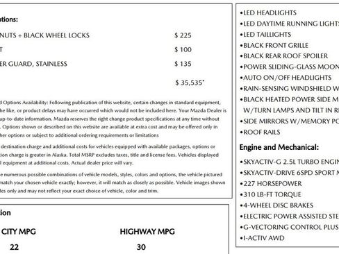 Used 2023 MAZDA CX-30 2.5 Turbo w/ Premium Package AWD/4WD image 20