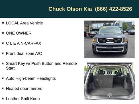 Certified 2024 Kia Telluride S w/ S Sunroof Package AWD/4WD image 5