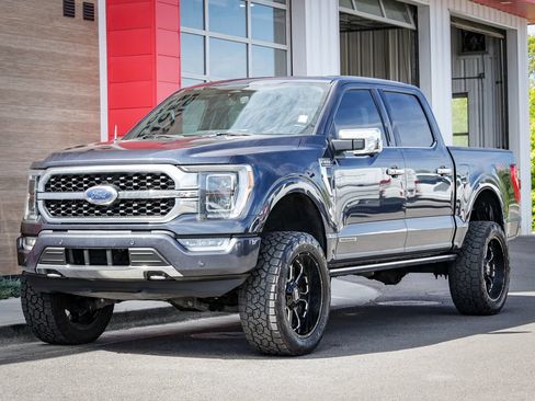 Used 2021 Ford F150 Platinum w/ FX4 Off-Road Package AWD/4WD image 9