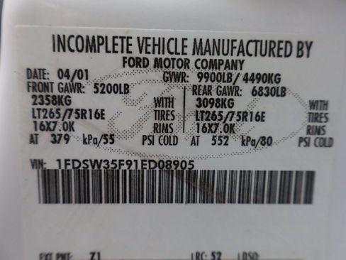 Used 2001 Ford F350 XL AWD/4WD image 51