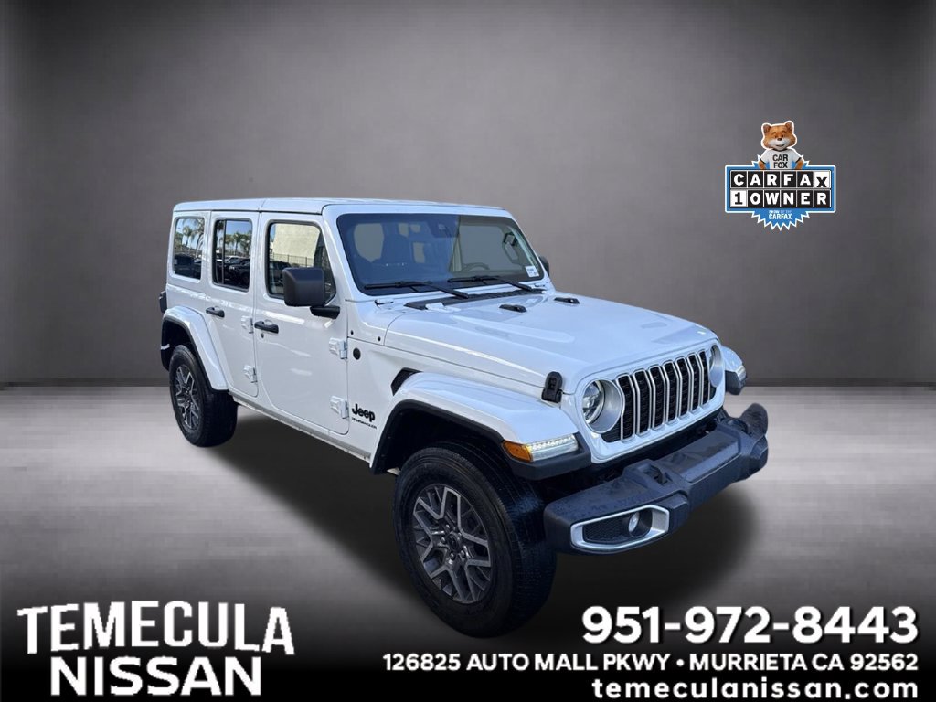 Used 2025 Jeep Wrangler Unlimited Sahara AWD/4WD image 1