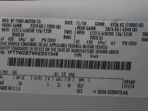 Used 2019 Ford F250 Lariat w/ Chrome Package AWD/4WD image 54