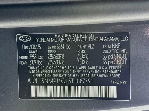 Used 2026 Hyundai Santa Fe SE FWD image 34