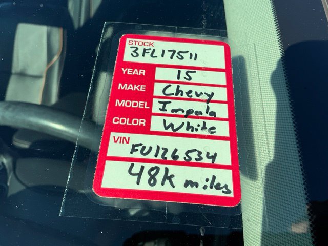 Used 2015 Chevrolet Impala LTZ FWD image 39