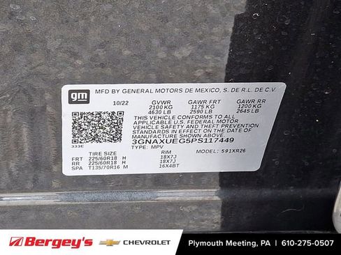 Certified 2023 Chevrolet Equinox LT image 29