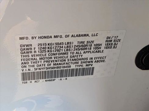 Used 2017 Honda Pilot EX-L image 24