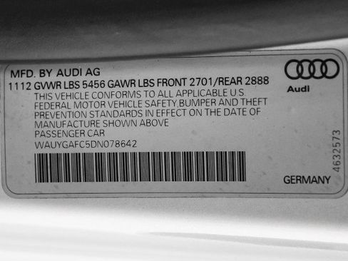 Used 2013 Audi A7 3.0T Premium Plus image 55