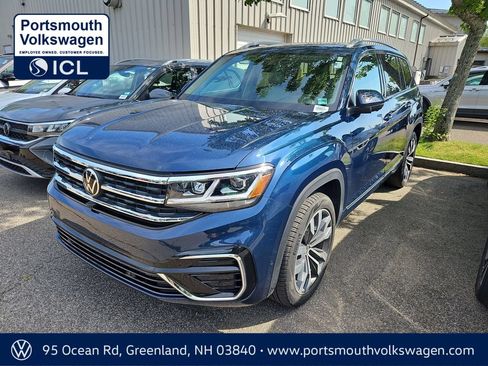 Used 2022 Volkswagen Atlas SEL Premium AWD/4WD image 1